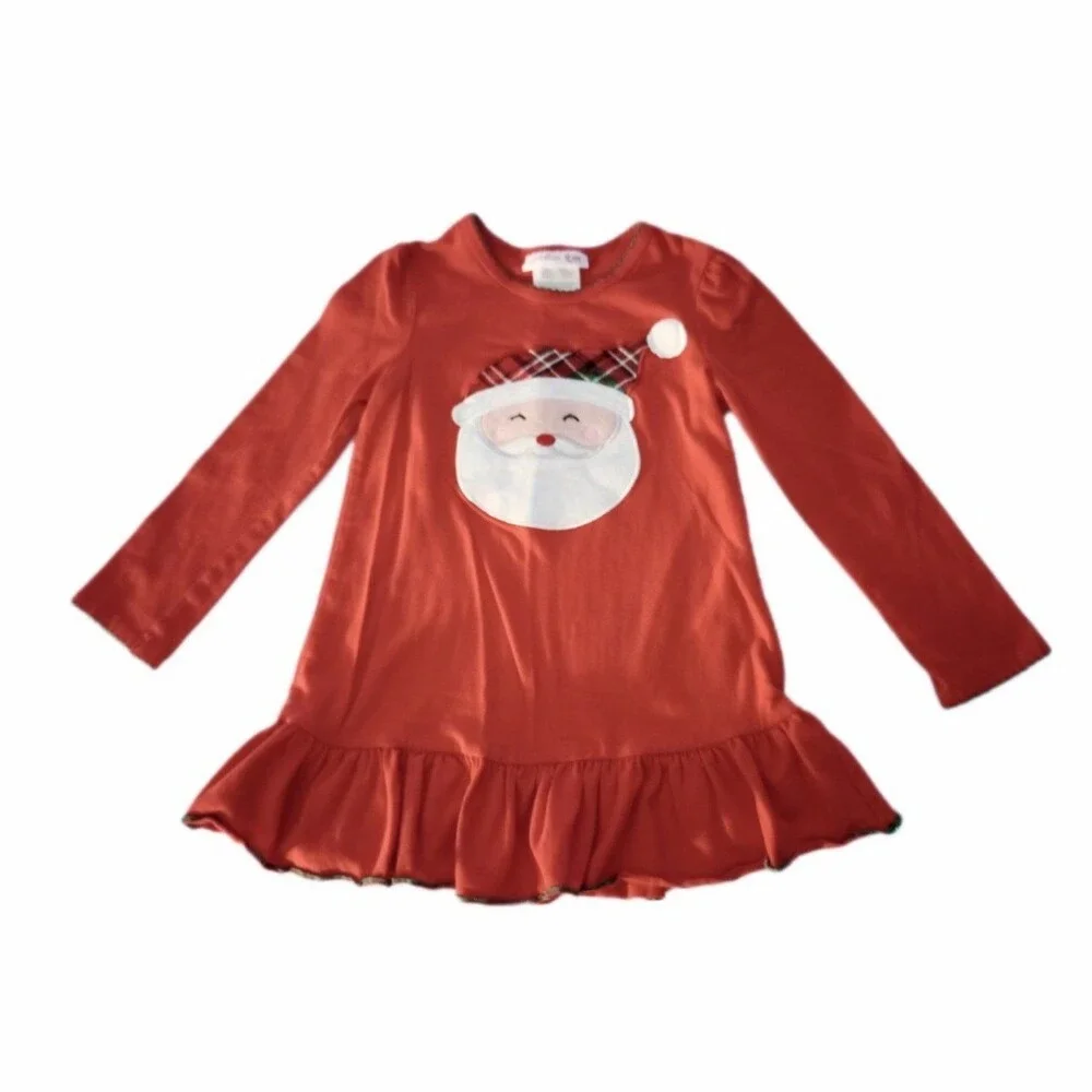 Jessica Ann 2pc Christmas Santa Holiday Outfit sz 4T Girls